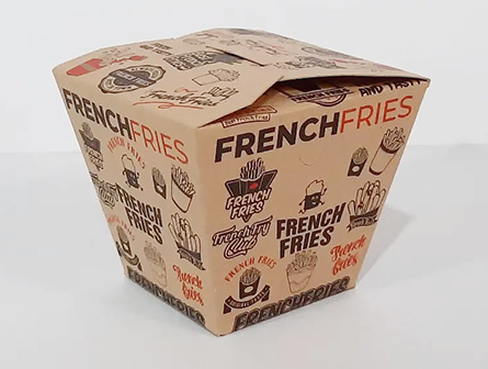 Custom Printed Fried Food Box