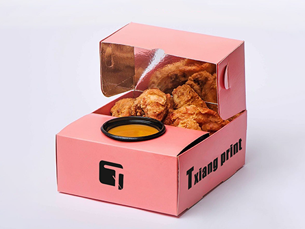 Takeaway Box With Sauce