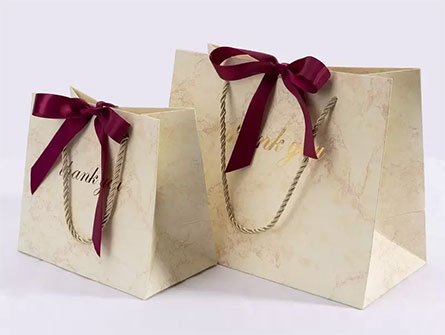 Paper Bag With Ribbon Bowknot