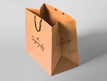 Take Out To Go Brown Paper Bag