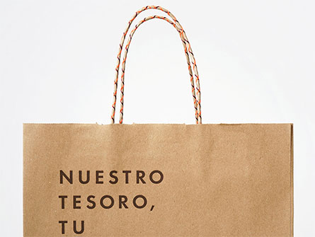 Takeaway Bag Brown Kraft Paper Bag