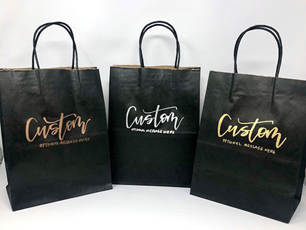 Customized Printed Kraft Paper Shopping Bag