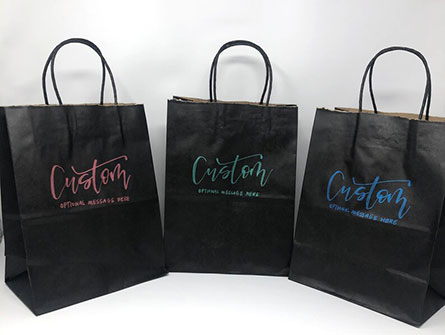 Customized Printed Kraft Paper Shopping Bag