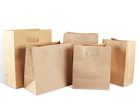 Plain Recyclable Paper Bag