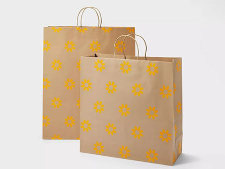 Luxury Shopping Paper Bag With Logo 