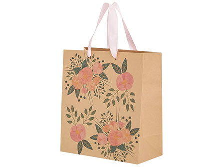 Shopping Business Paper Gift Bag With Handle