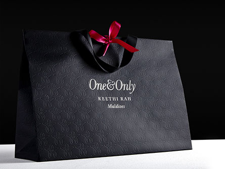 Luxury Black Paper Gift Bag