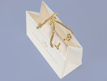 Customized Boutique Jewllery Gift Paper Bag