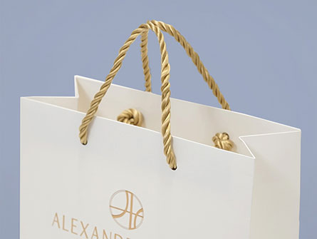 Customized Boutique Jewllery Gift Paper Bag