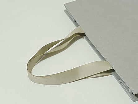 Grey Paper Bag For Shopping