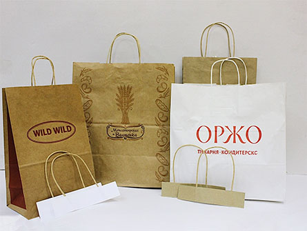 Takeaway Brown Paper Kraft Bag