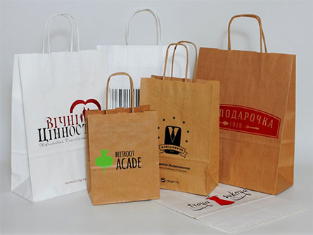 Wholesale Kraft Paper Gift Bags