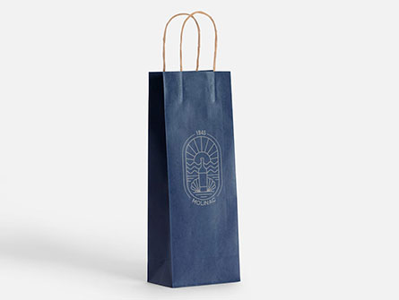 Kraft Paper Bag For Wine