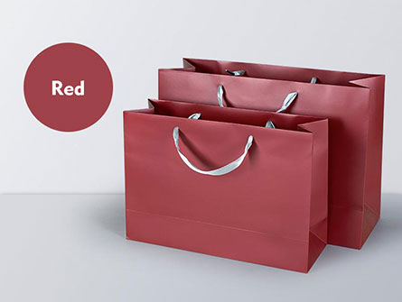 Packaging Bag With Ribbon Handles
