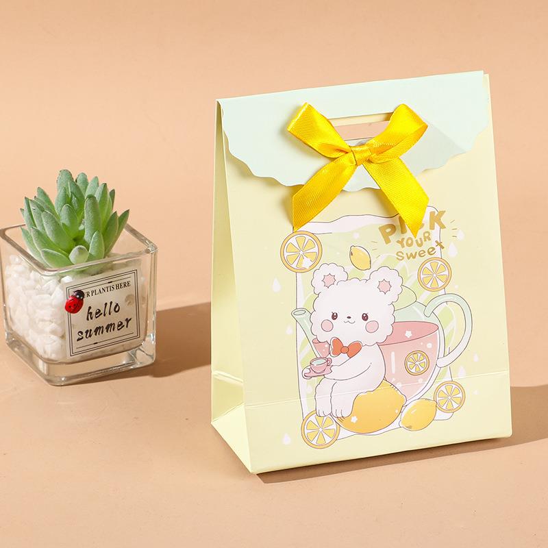Kids Gift Kraft Paper Goody Bags