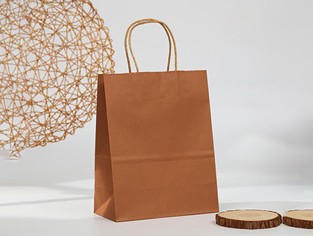 Kraft Paper Bag With Handle