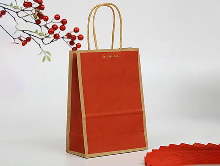 Kraft Paper Bag With Handle