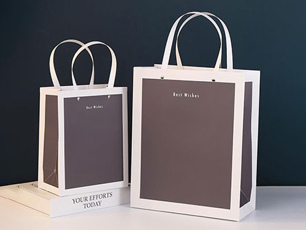 Custom Logo Shopping Paper Gift Bags