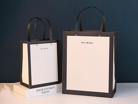 Custom Logo Shopping Paper Gift Bags
