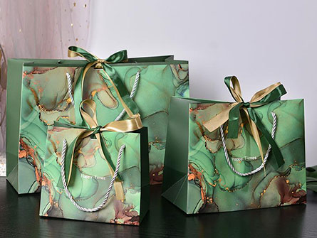 Marble Gift Paper Bags