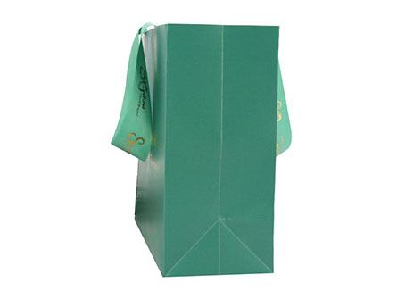 Packaging Bag With Ribbon Handle