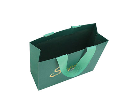 Packaging Bag With Ribbon Handle