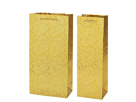 Custom Printed Bottle Paper Wine Bags