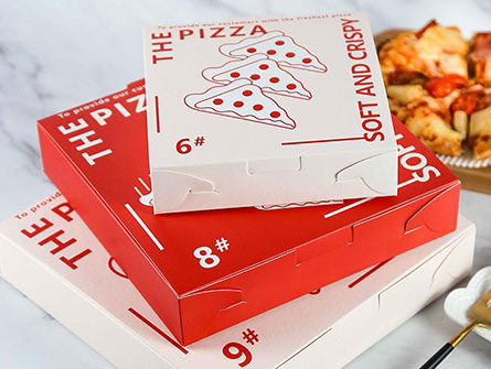 Paper Pizza Boxes With Logo