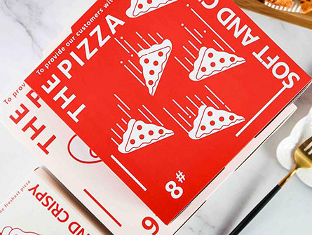 Paper Pizza Boxes With Logo