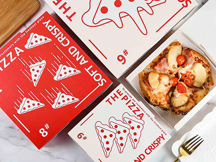 Paper Pizza Boxes With Logo