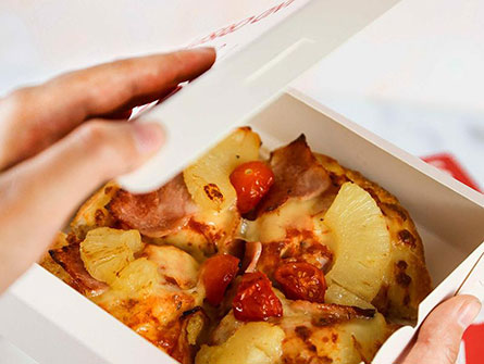 Paper Pizza Boxes With Logo