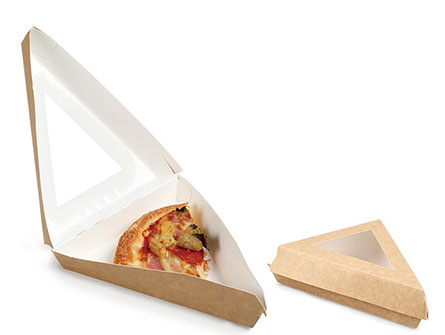 Pizza Slice Box With Window