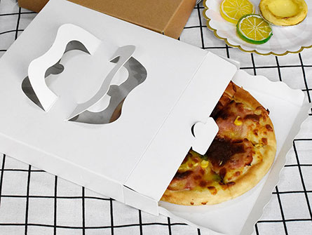 Food Grade Pizza Box With Handle