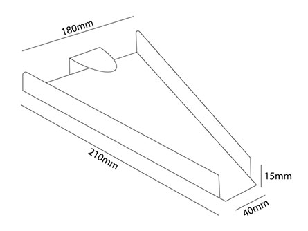 Pizza Slice Wedge Tray