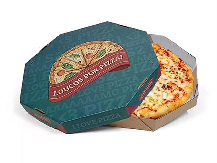 Custom Octagon Pizza Boxes