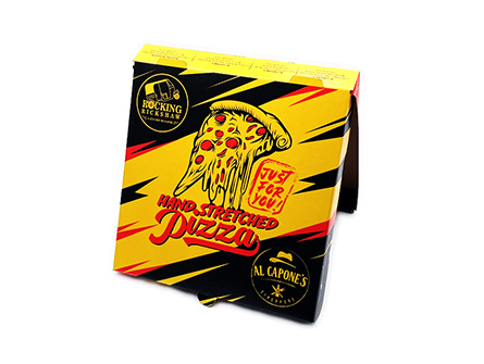 Custom Corrugated Square Pizza Boxes