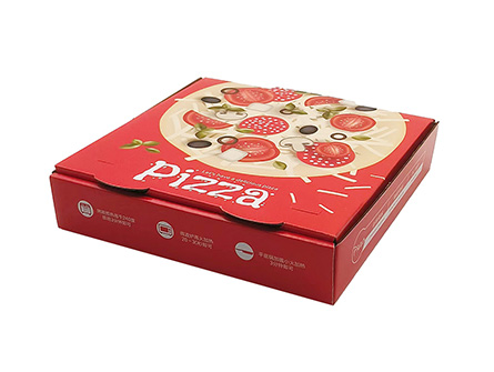 Customize Pizza Shipping Fast Food Box