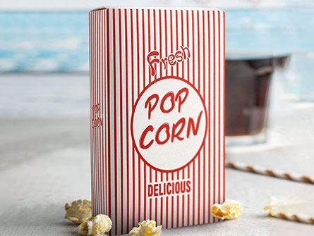 Colorfol Printing Popcorn Box