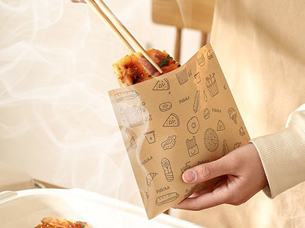 Greaseproof Flat Food Paper Bag