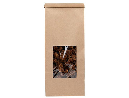 Brown Kraft Paper Bag With Window 