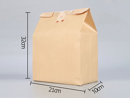 Bread Packaging Kraft Paper Bag