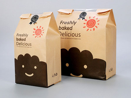 Bread Packaging Kraft Paper Bag