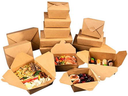 Biodegradable Paper Lunch Box