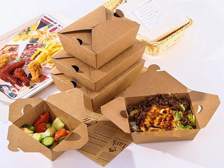 Biodegradable Paper Lunch Box