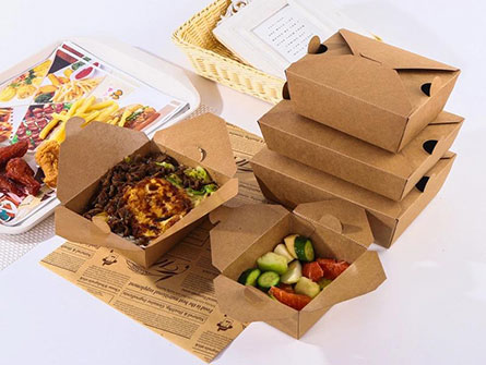 Biodegradable Paper Lunch Box