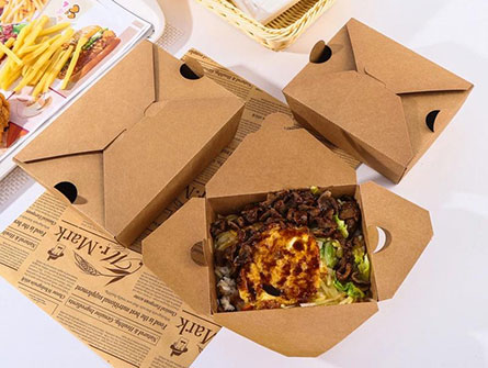 Biodegradable Paper Lunch Box