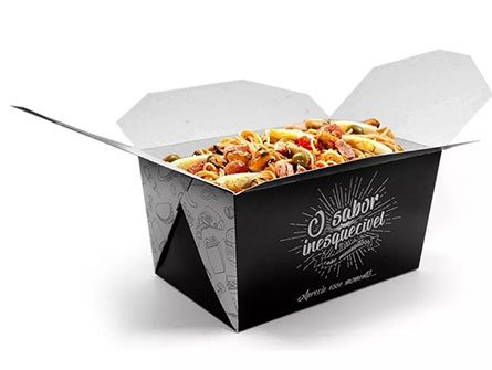 Paper Take Out Kraft Food Container